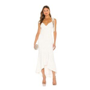 Majorelle Revolve‎ Lace Midi Dress Small Ivory Homecoming Hoco Graduation